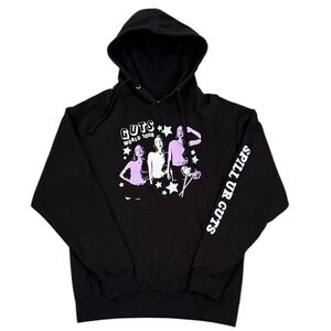Olivia Rodrigo Spill Ur Guts World Tour Hoodie Pullover Black Concert USA Medium